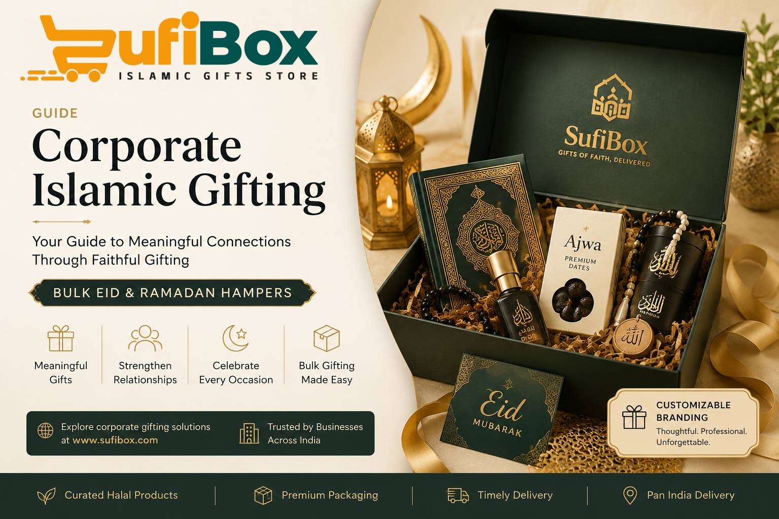 Corporate Islamic Gifting Guide India | Bulk Eid & Ramadan Hampers — SufiBox
